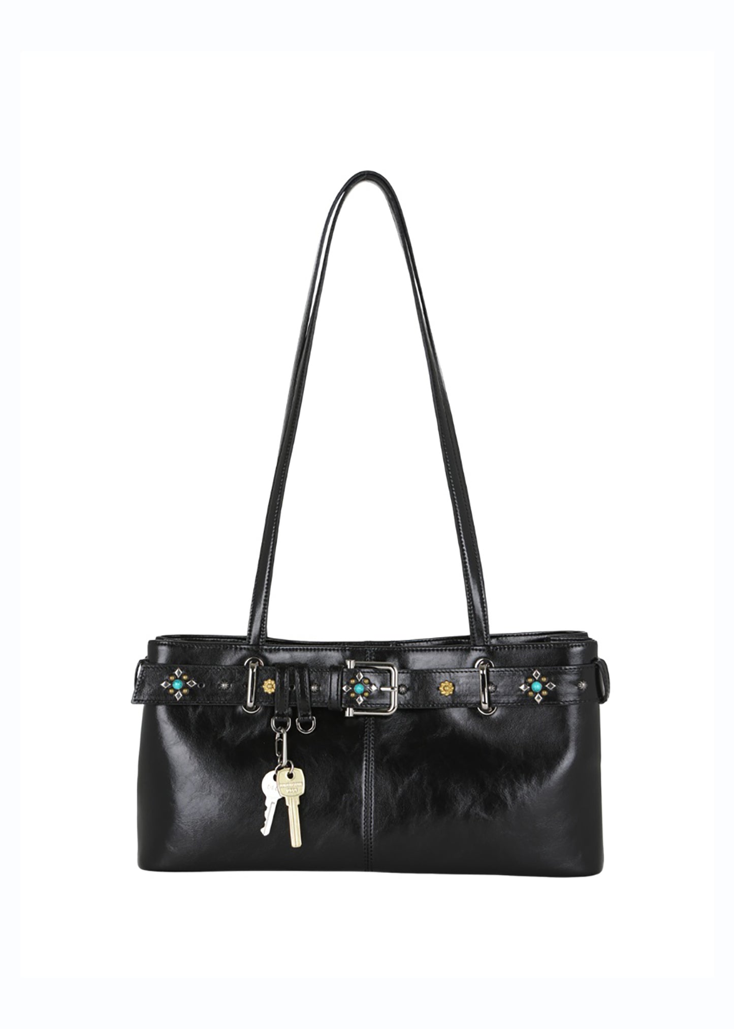 Gemstone Shoulder Brocle Bag