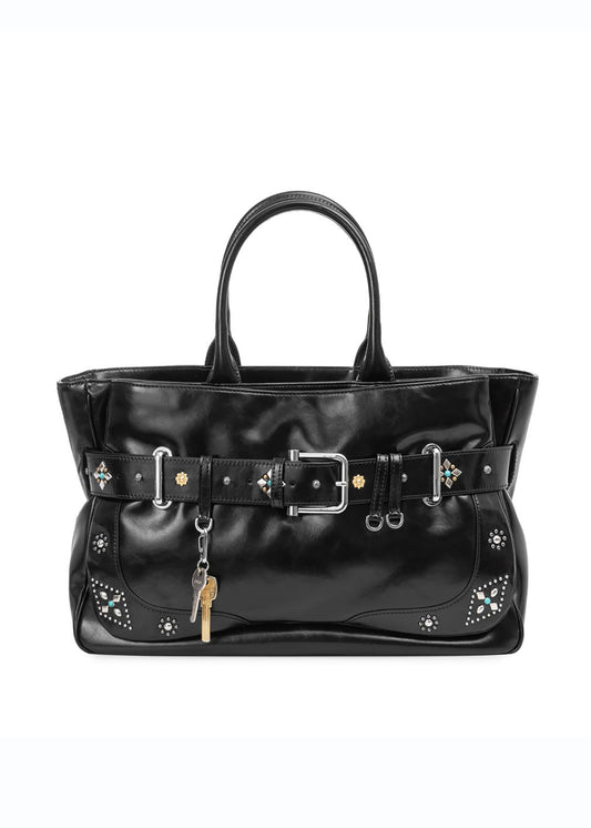 Gemstone Tote Brocle Bag