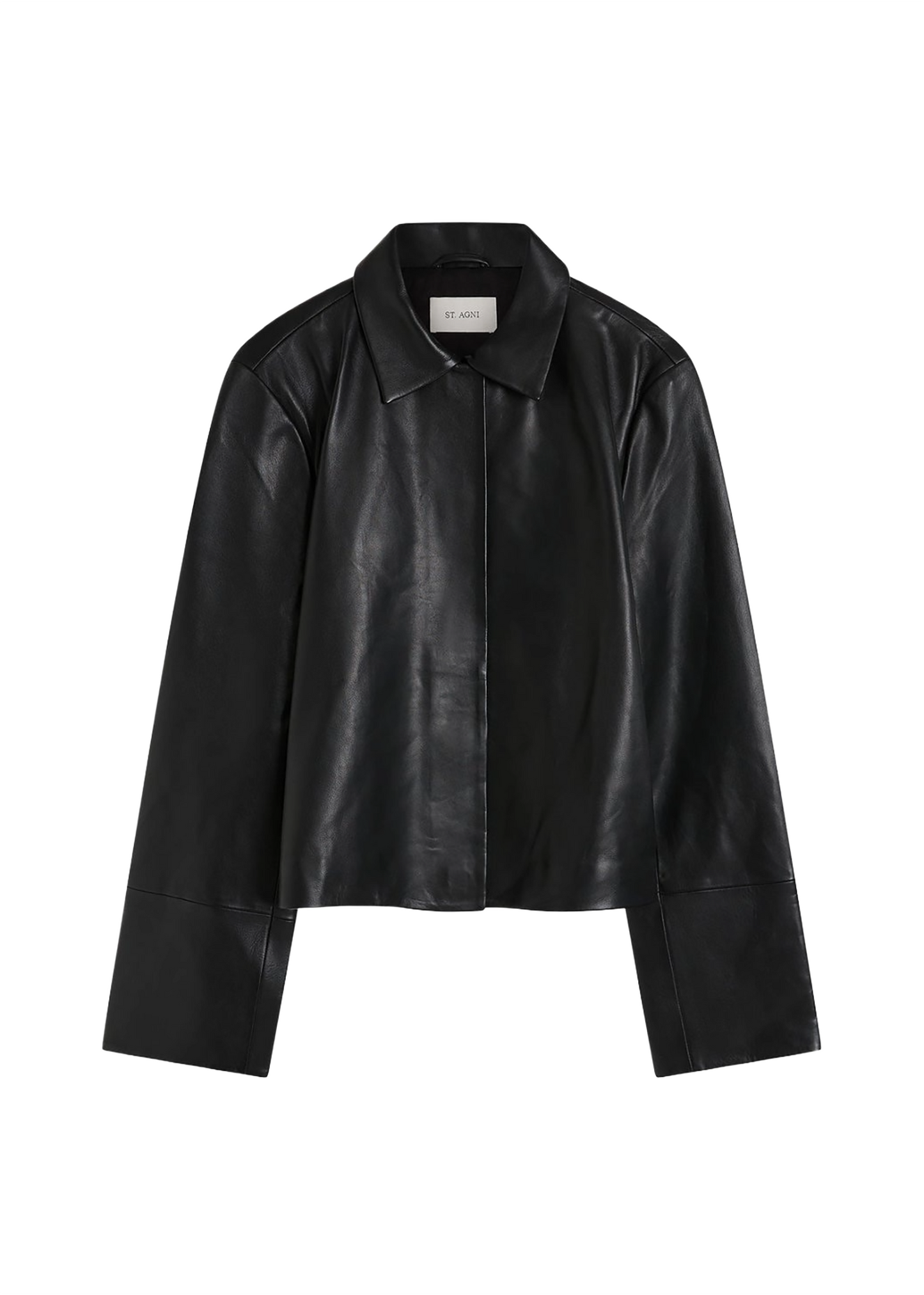 Leather Minimal Jacket