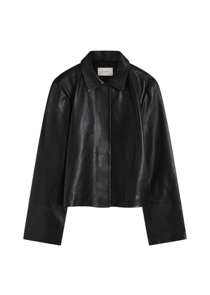 Leather Minimal Jacket