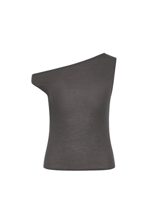 Fine Jersey Asymm Top