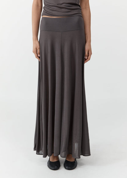 Fluid Jersey Skirt