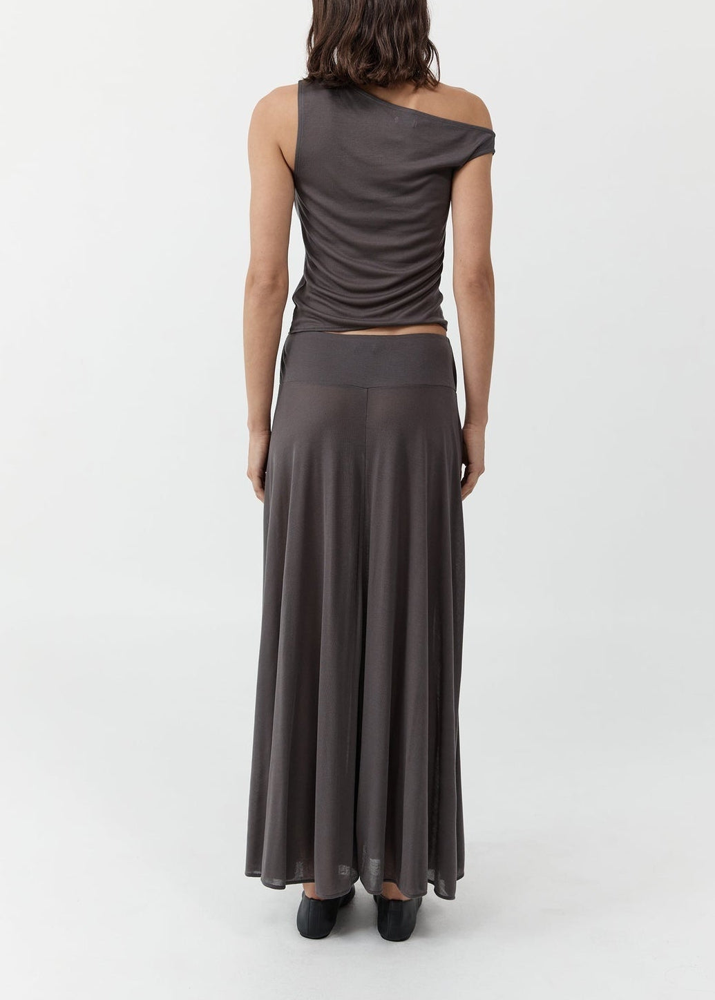 Fluid Jersey Skirt