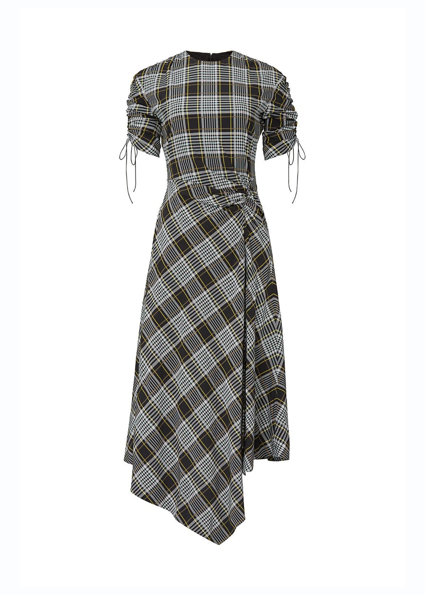 Plaid Handkerchief Dress