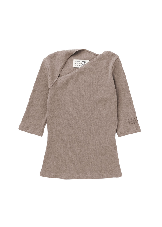 Asymmetric Knit Top