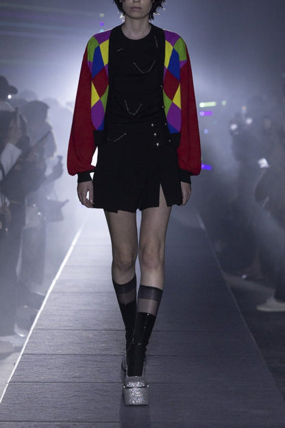 Pleated Mini Skirt