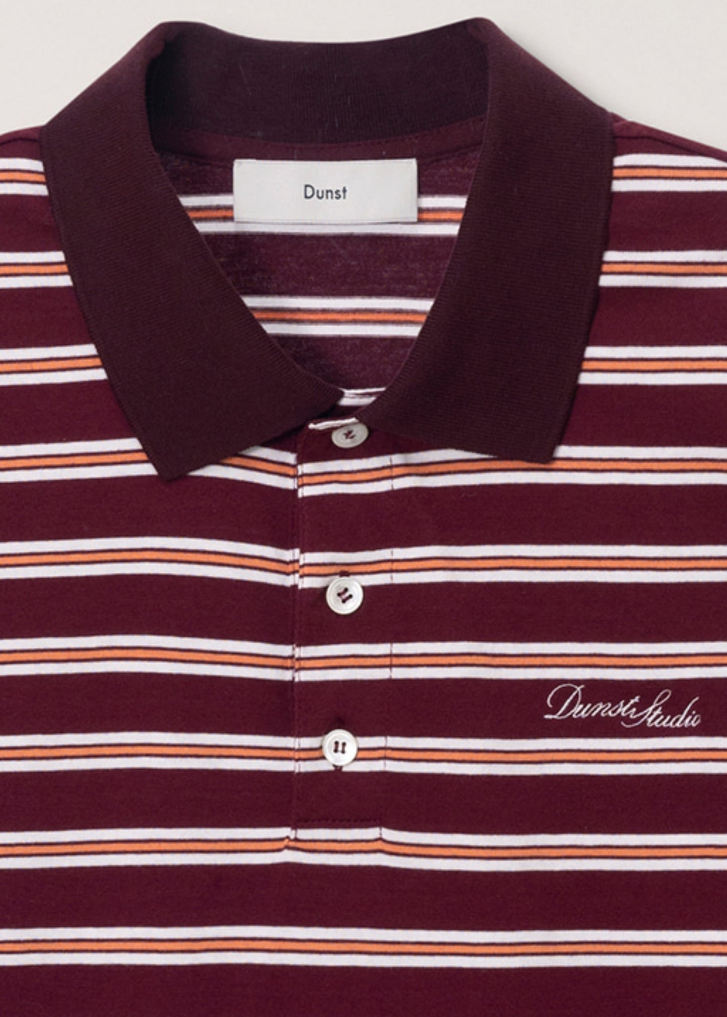 Multi Stripe Collared T-shirt