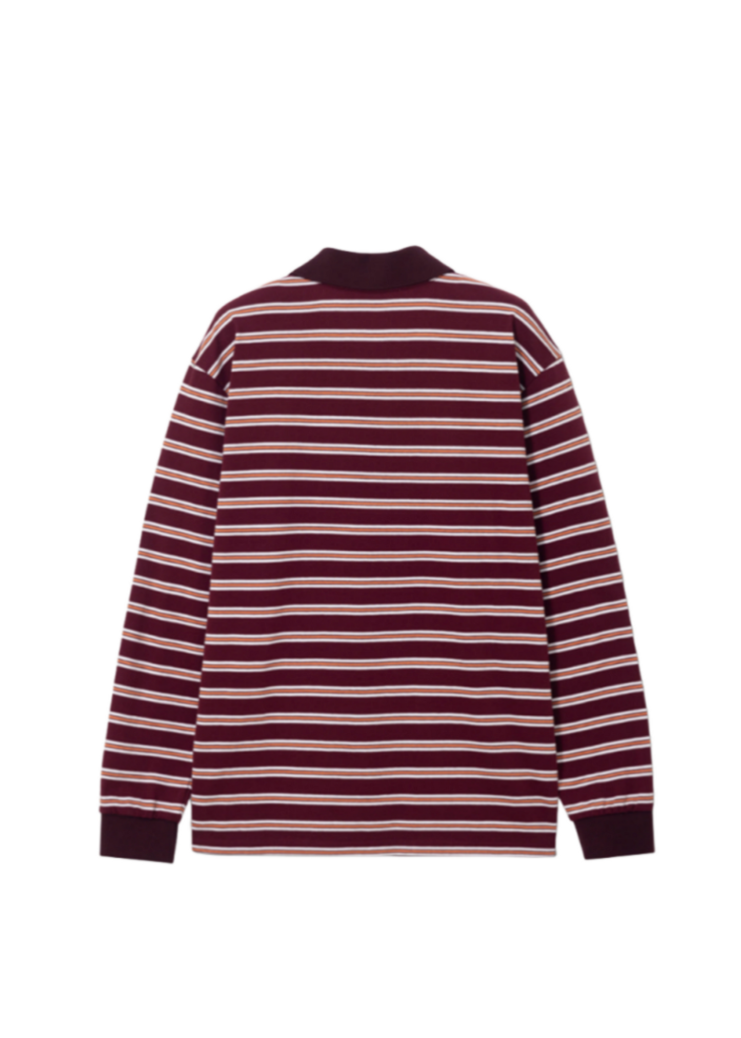 Multi Stripe Collared T-shirt