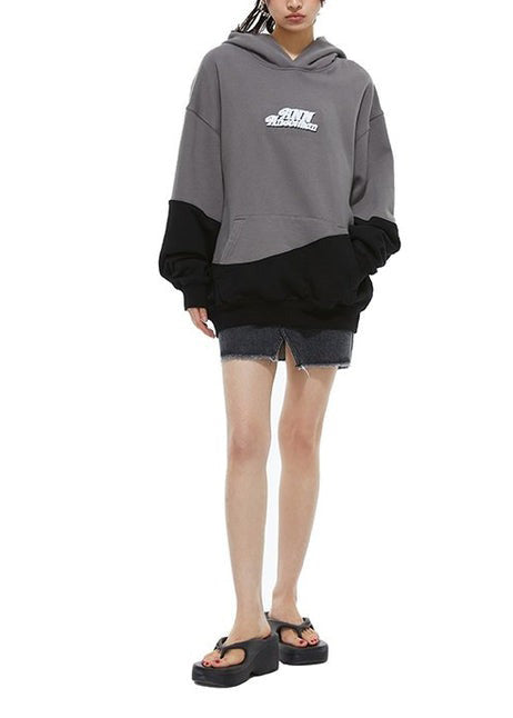 Patchwork Hoodie