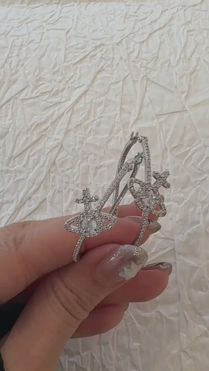 Olympia Hoop Earrings