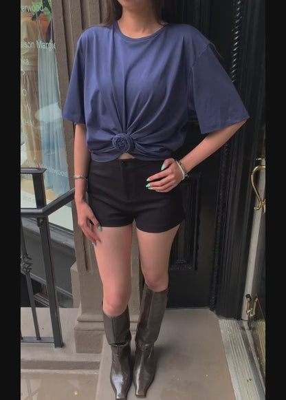 Knotted T-shirt