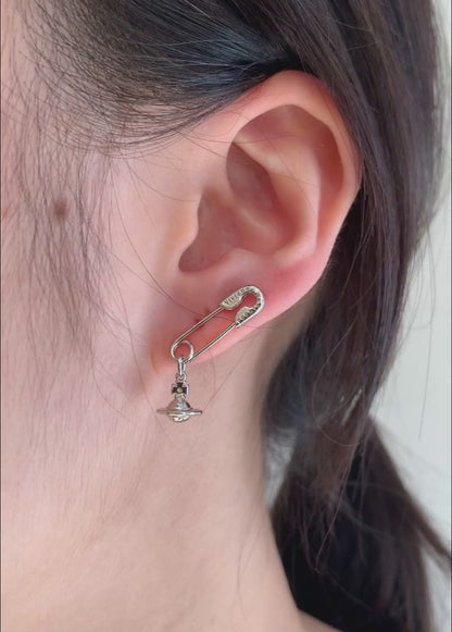 Safety Pin Earrings