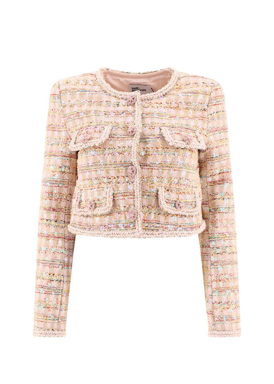 Sequin Boucle Jacket