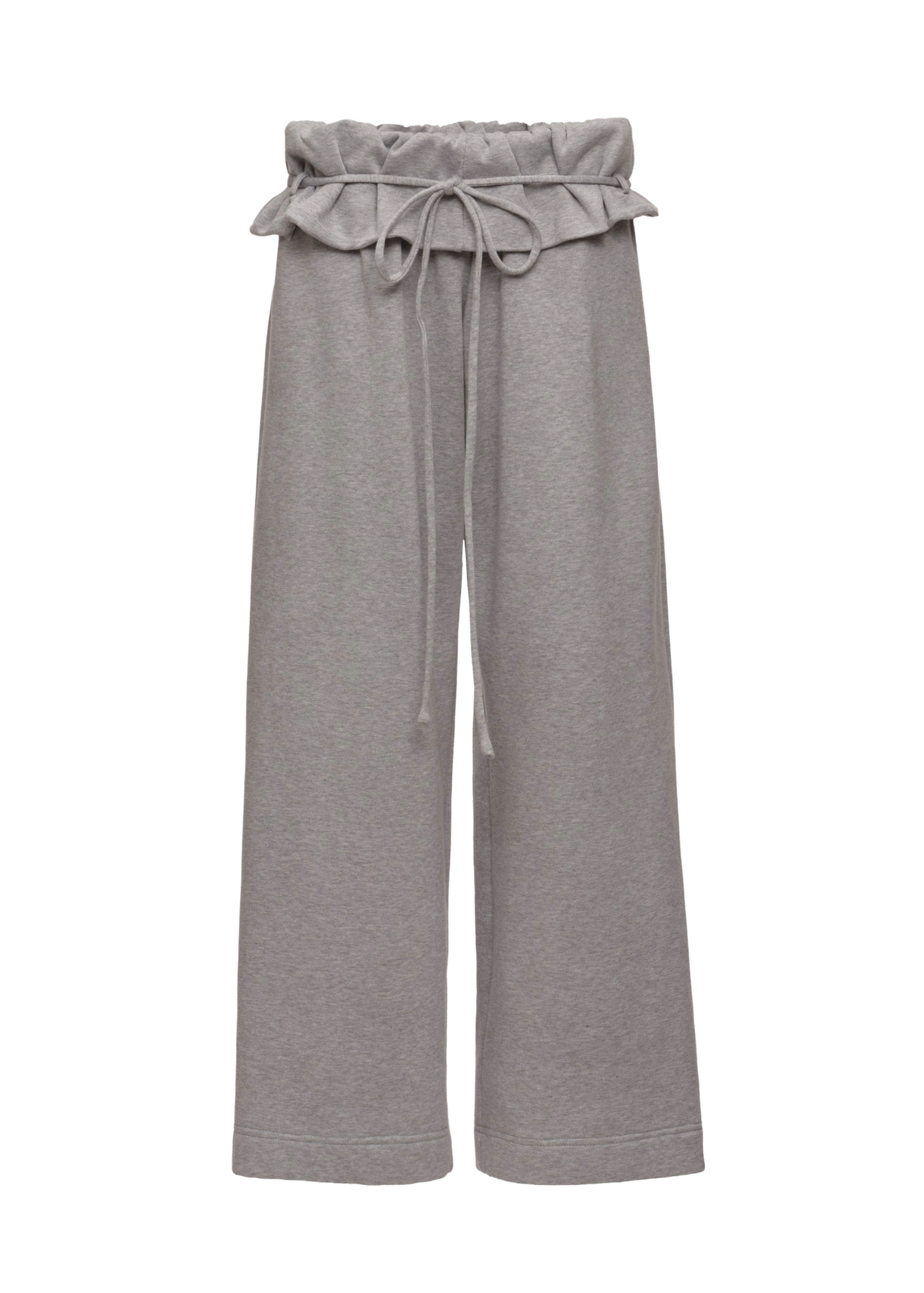 Low-rise Ruffled Sweatpants