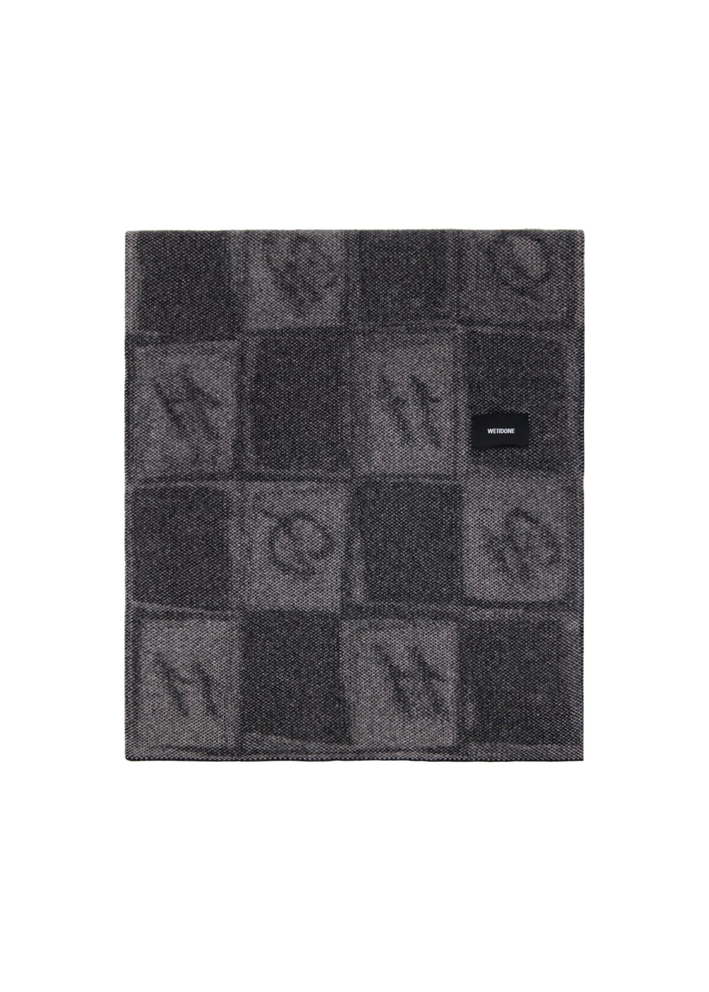 Chess Board Graphic Scarf