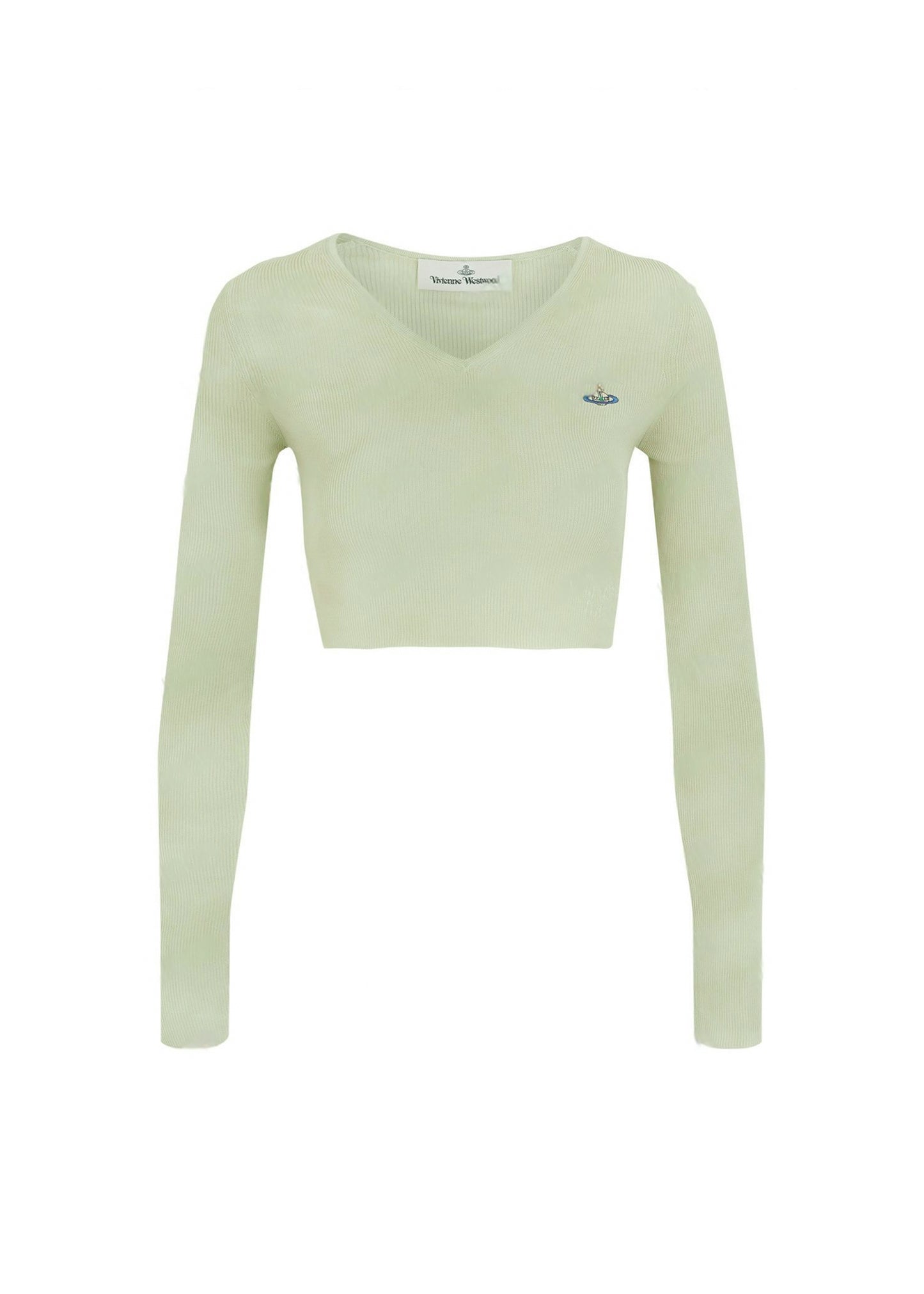 Bea Cropped V-neck Top