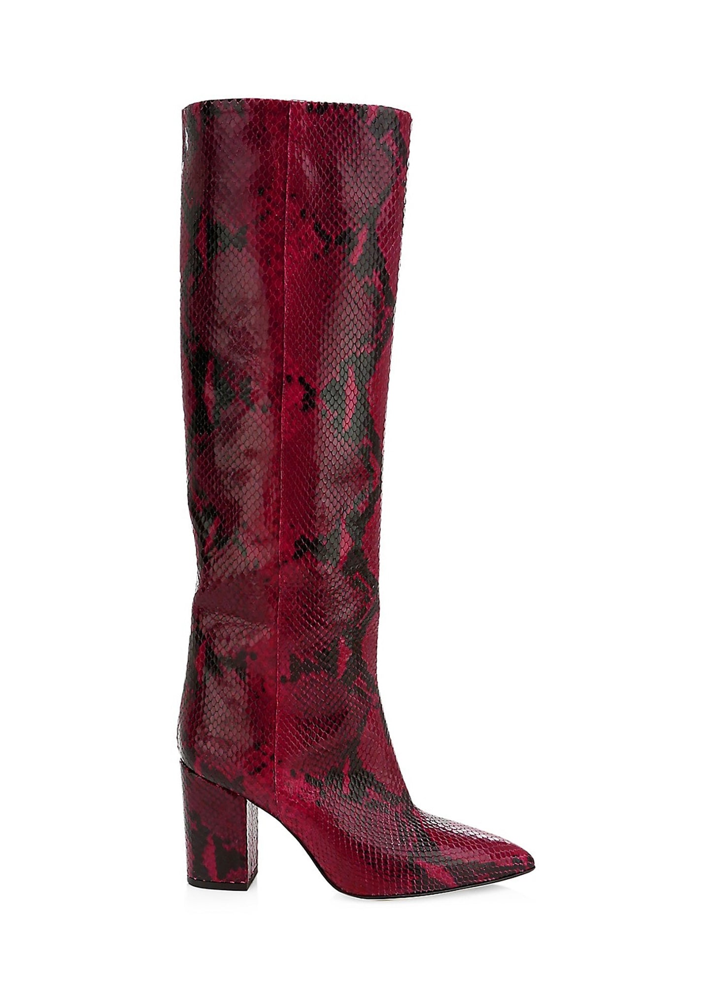 Python Embossed Boots