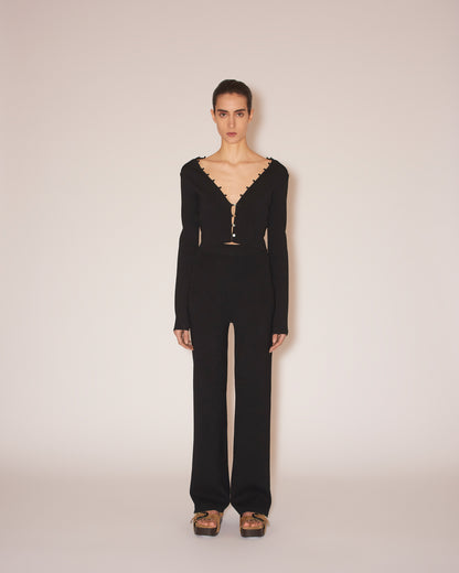 DANIQUE Button-down Top