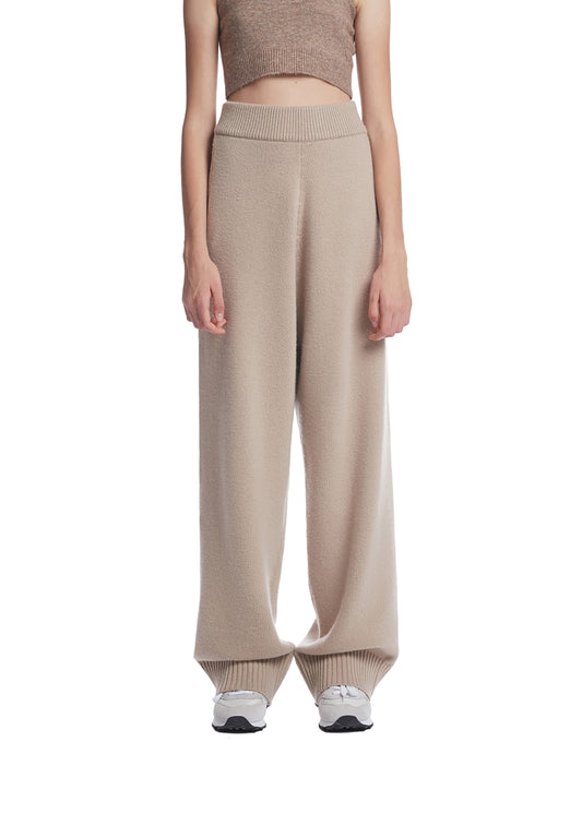 TRUNK PROJECT Beige Cashmere Lounge Pants
