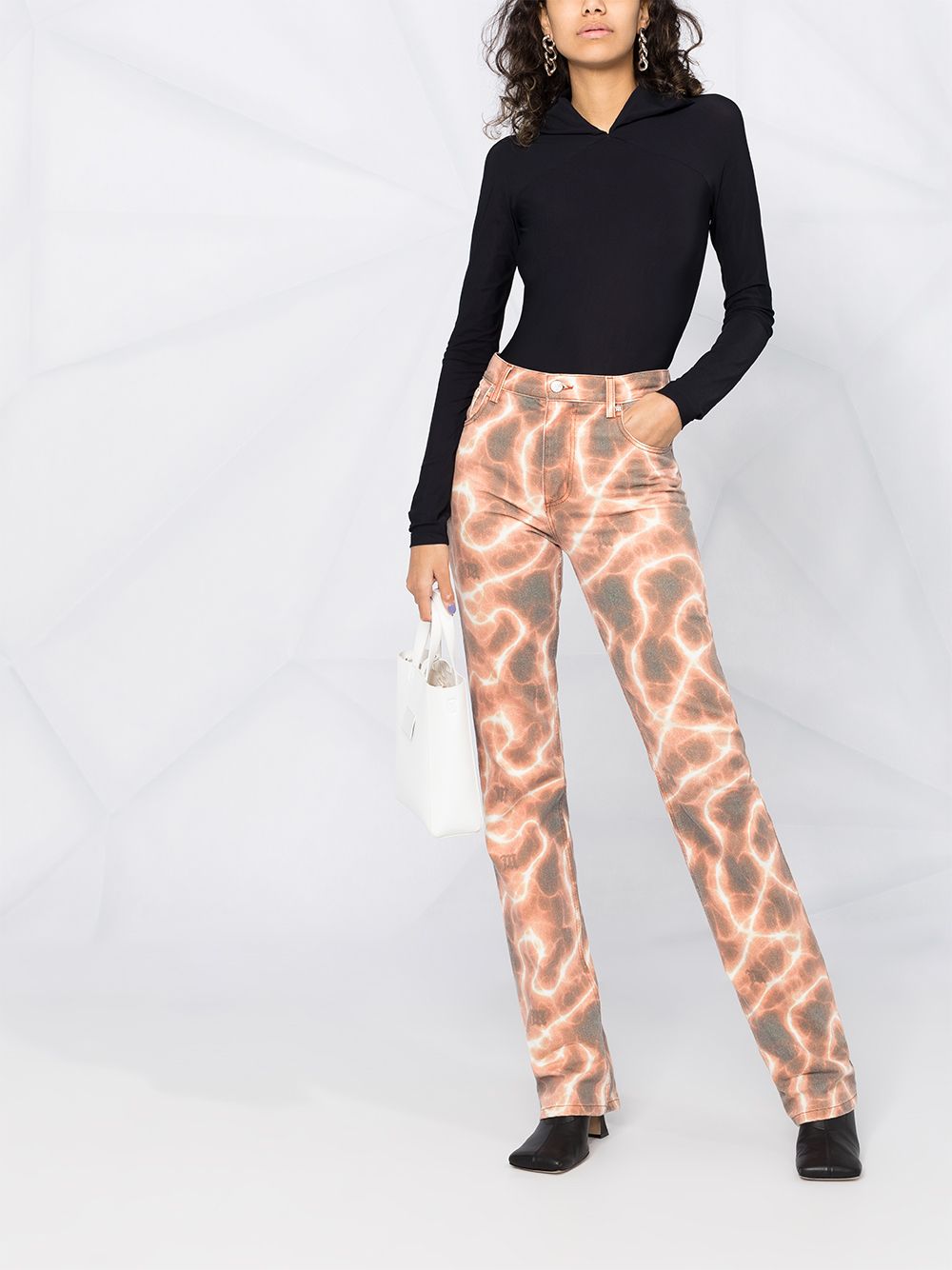 Black High-Neck Bodysuit