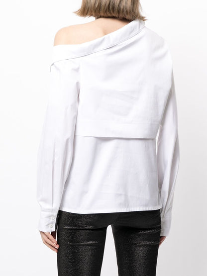 RtA Maria White Cotton Shirt