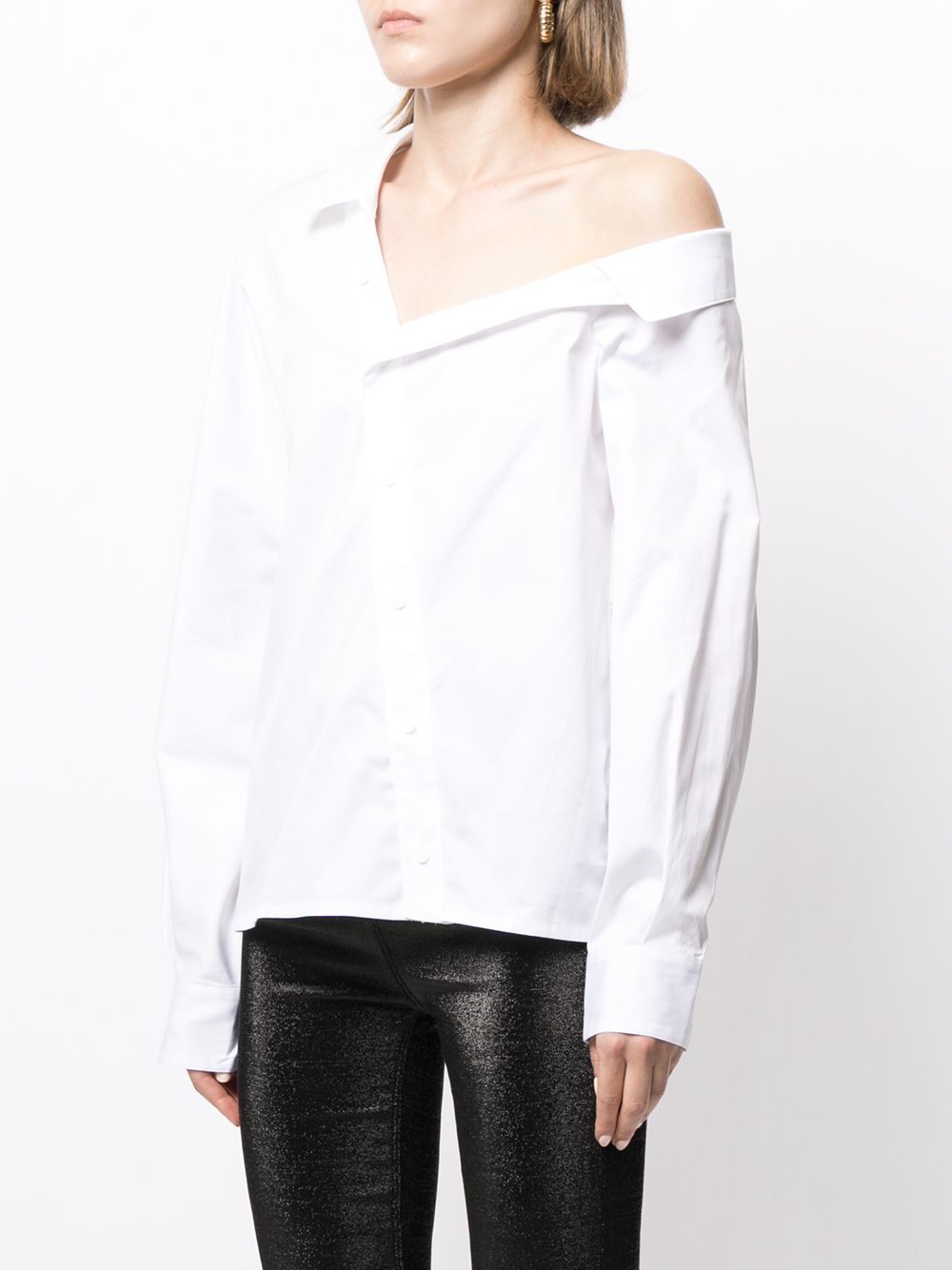 RtA Maria White Cotton Shirt