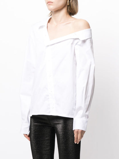 RtA Maria White Cotton Shirt