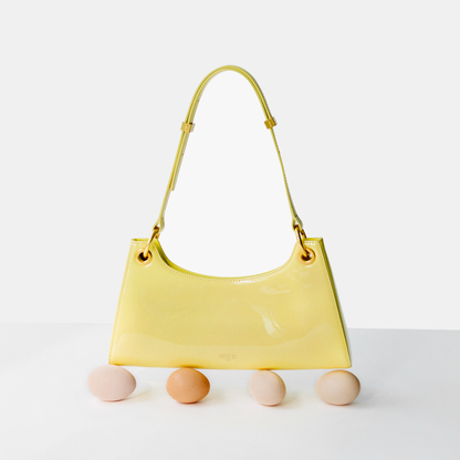 Cream Yellow Froggy Bag