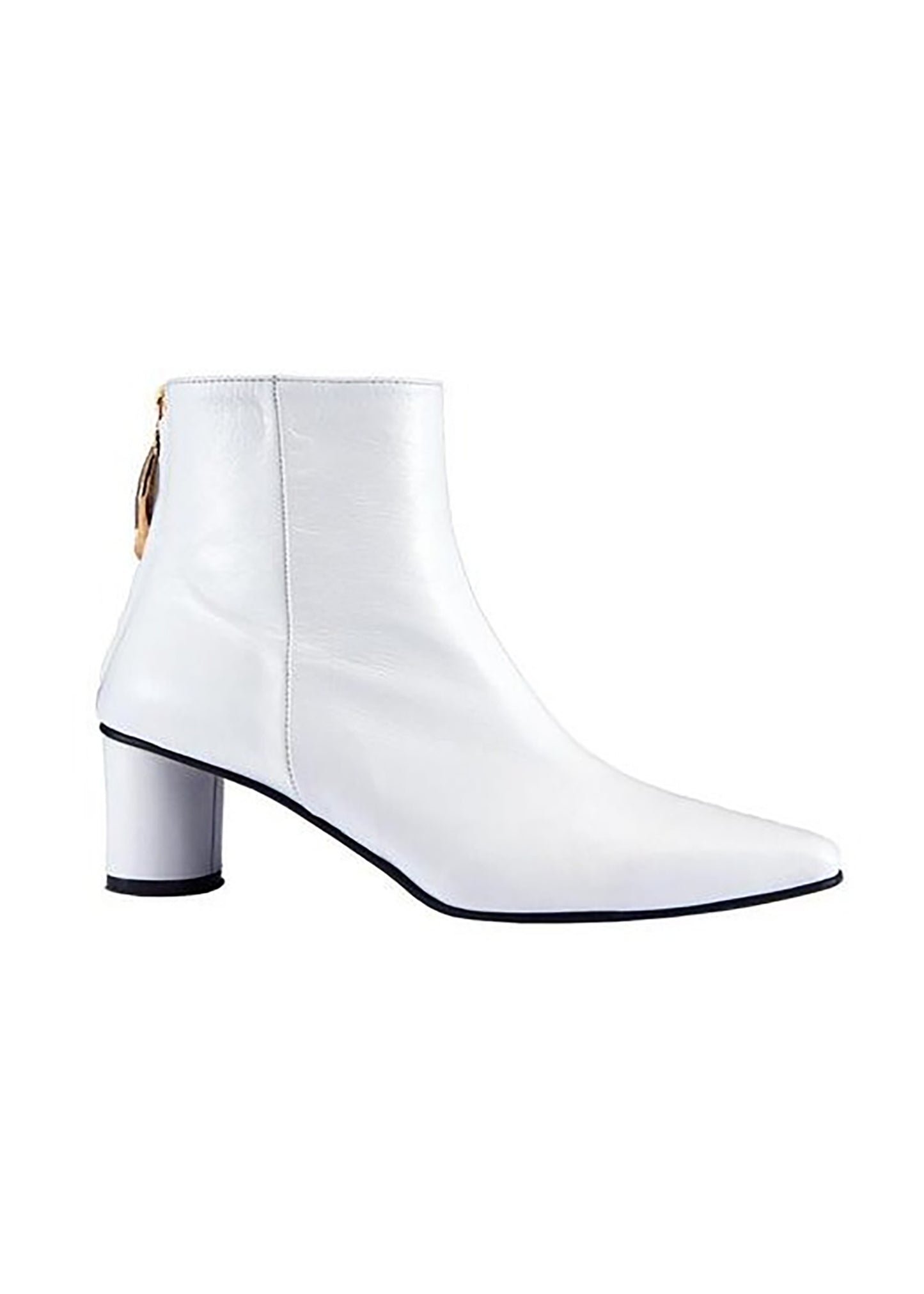 Wave Oval Ankle Boots