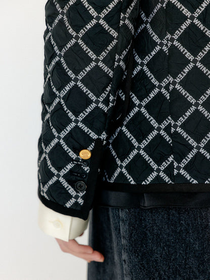 VINTERY Monogram Blazer