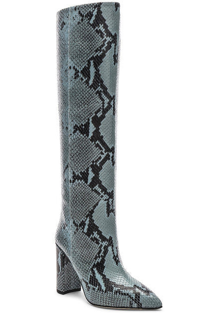Python Embossed Boots