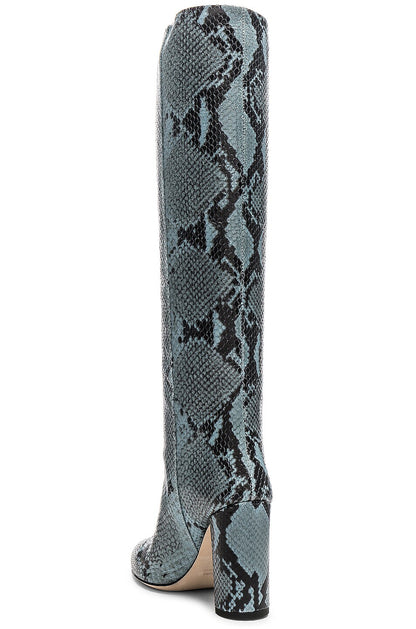 Python Embossed Boots