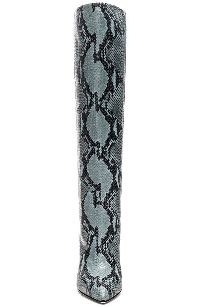 Python Embossed Boots