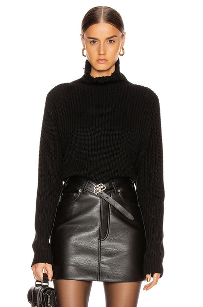 RtA Black Beau Sweater