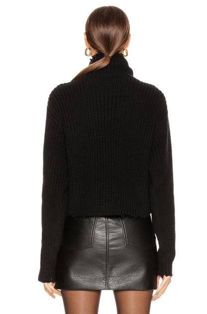 RtA Black Beau Sweater