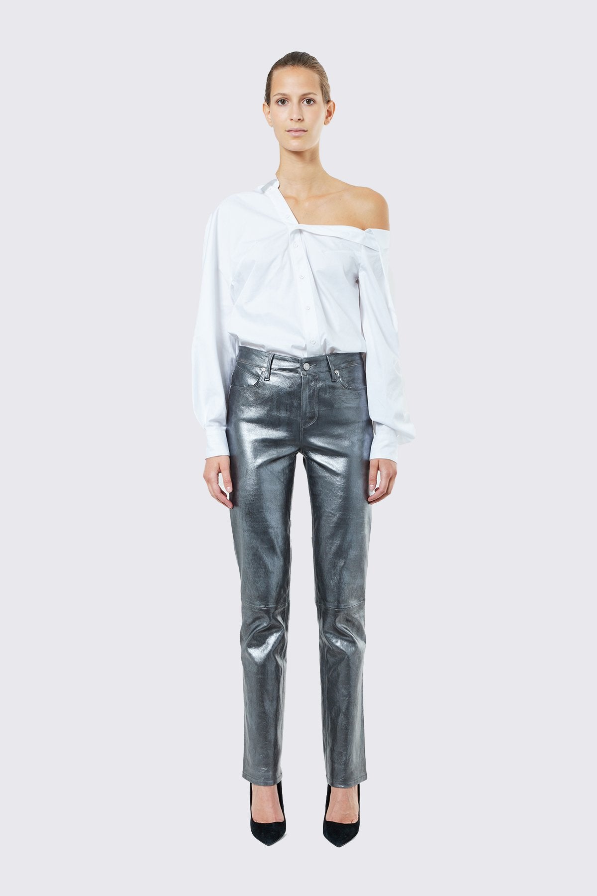 RtA Maria White Cotton Shirt