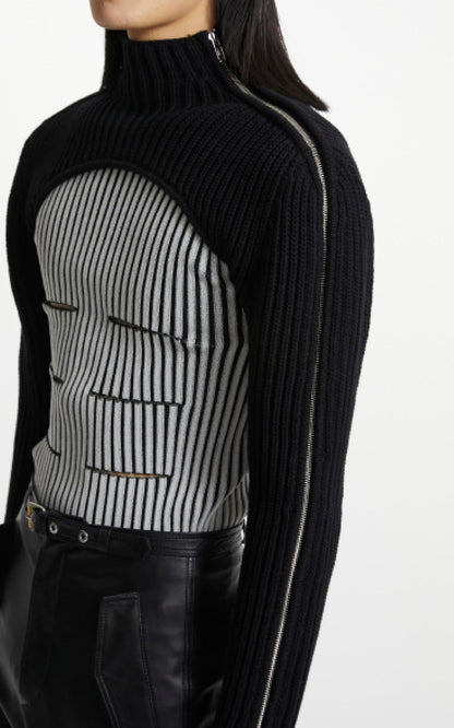 Zip Placket Sleeve