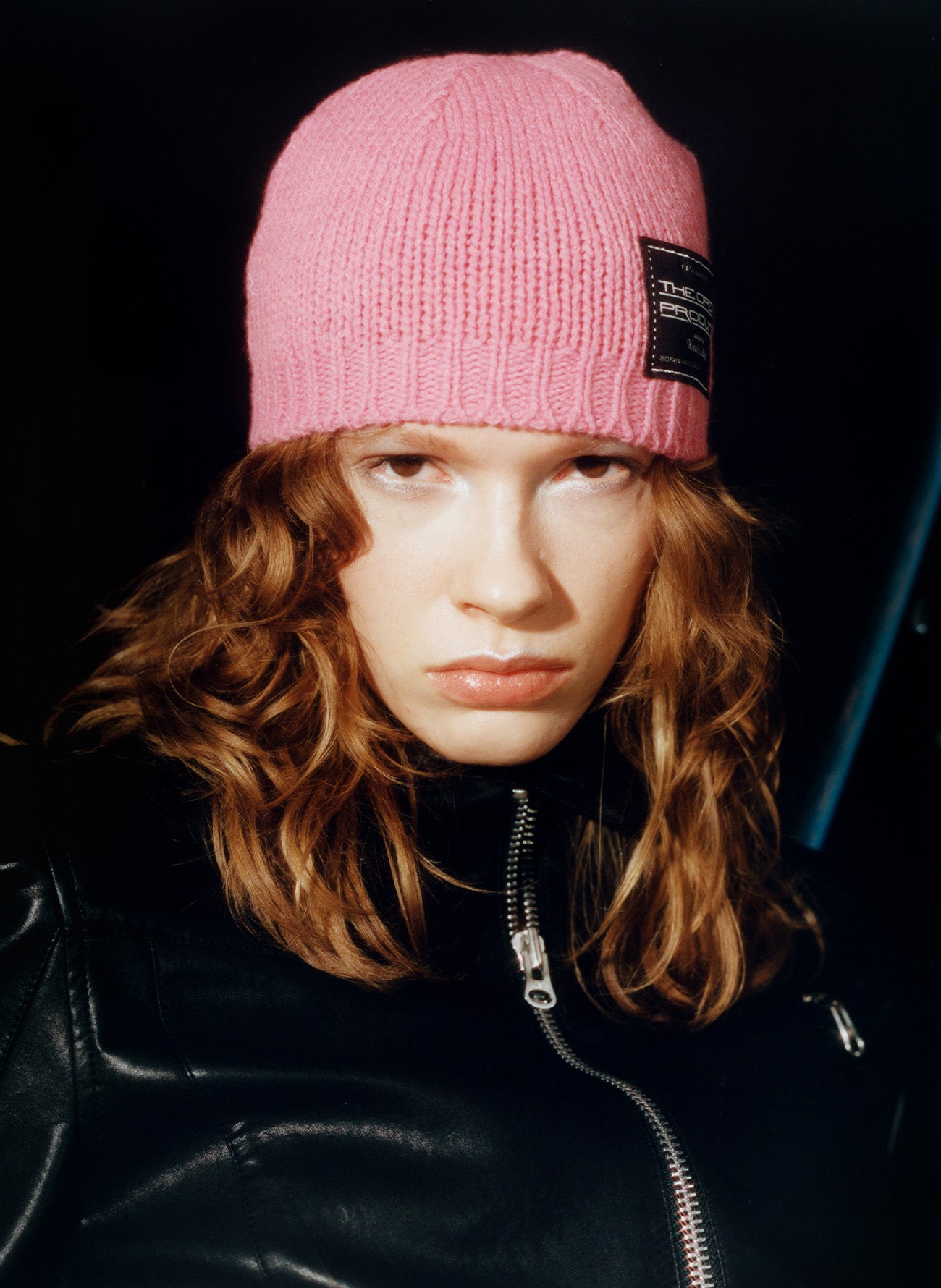 Patched Wool Blended Beanie (Multi-color)