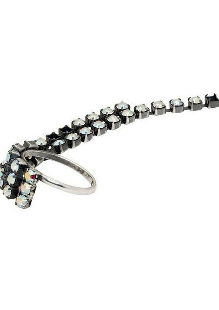 Crystal Chain Ring