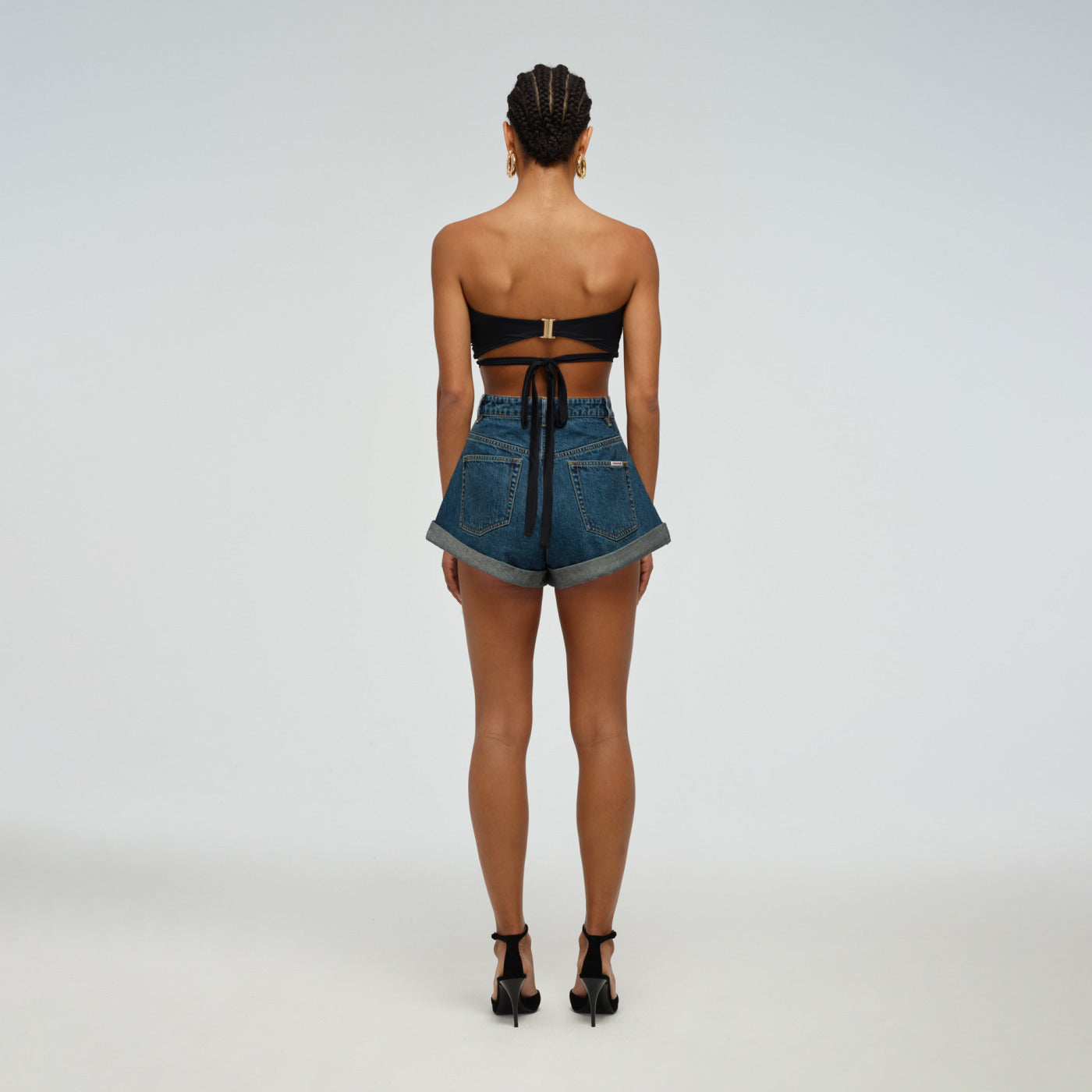 Tie Detail Bandeau Top