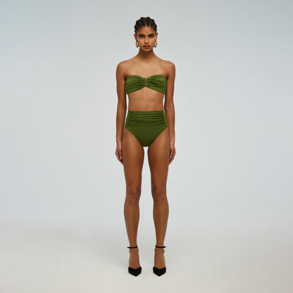 Ruched High Waisted Brief