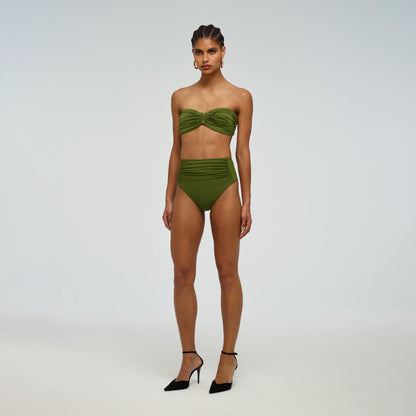 Ruched High Waisted Brief