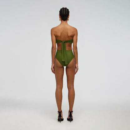 Ruched High Waisted Brief